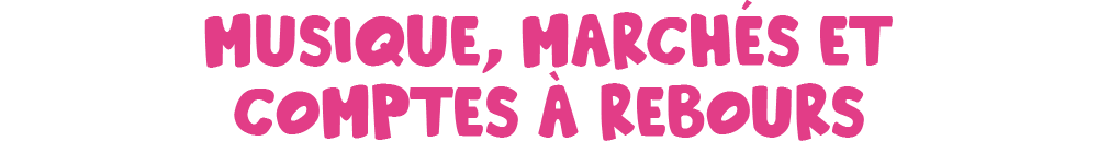 Musique, marchés et comptes à rebours