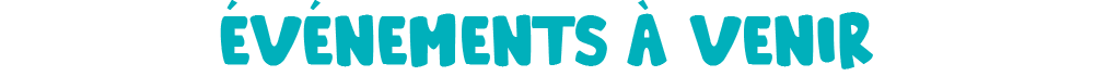Aankomende Events
