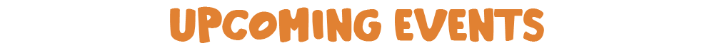 Upcoming events