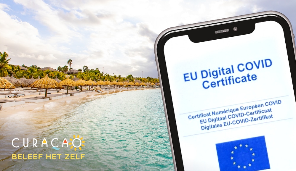 Curaçao: vanaf 27 oktober reizen met EU Digitaal Corona Certificaat