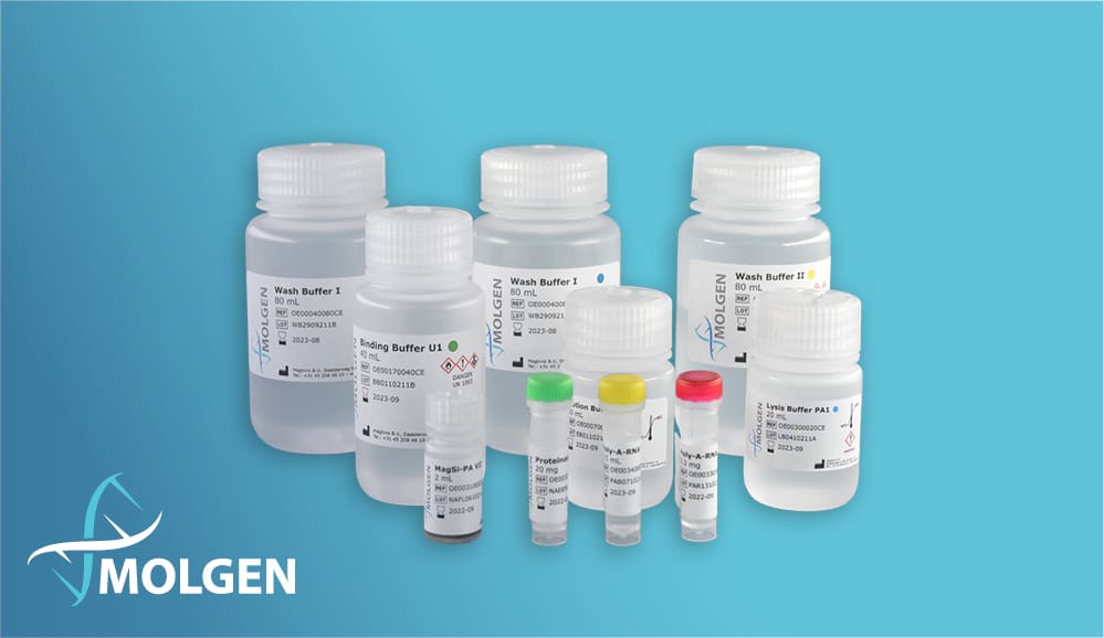 MolGen: High quality DNA/RNA extraction kits for efficient high throughput testing
