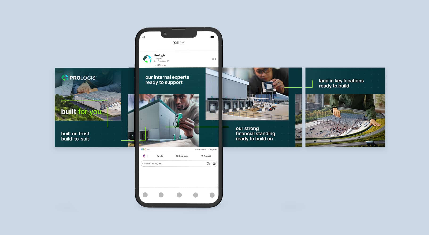 Prologis BTS Campaign