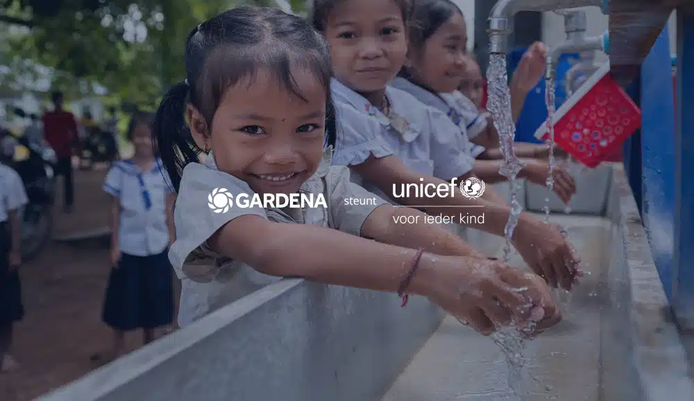 Samen voor schoon water: GARDENA en UNICEF verlengen wereldwijde samenwerking