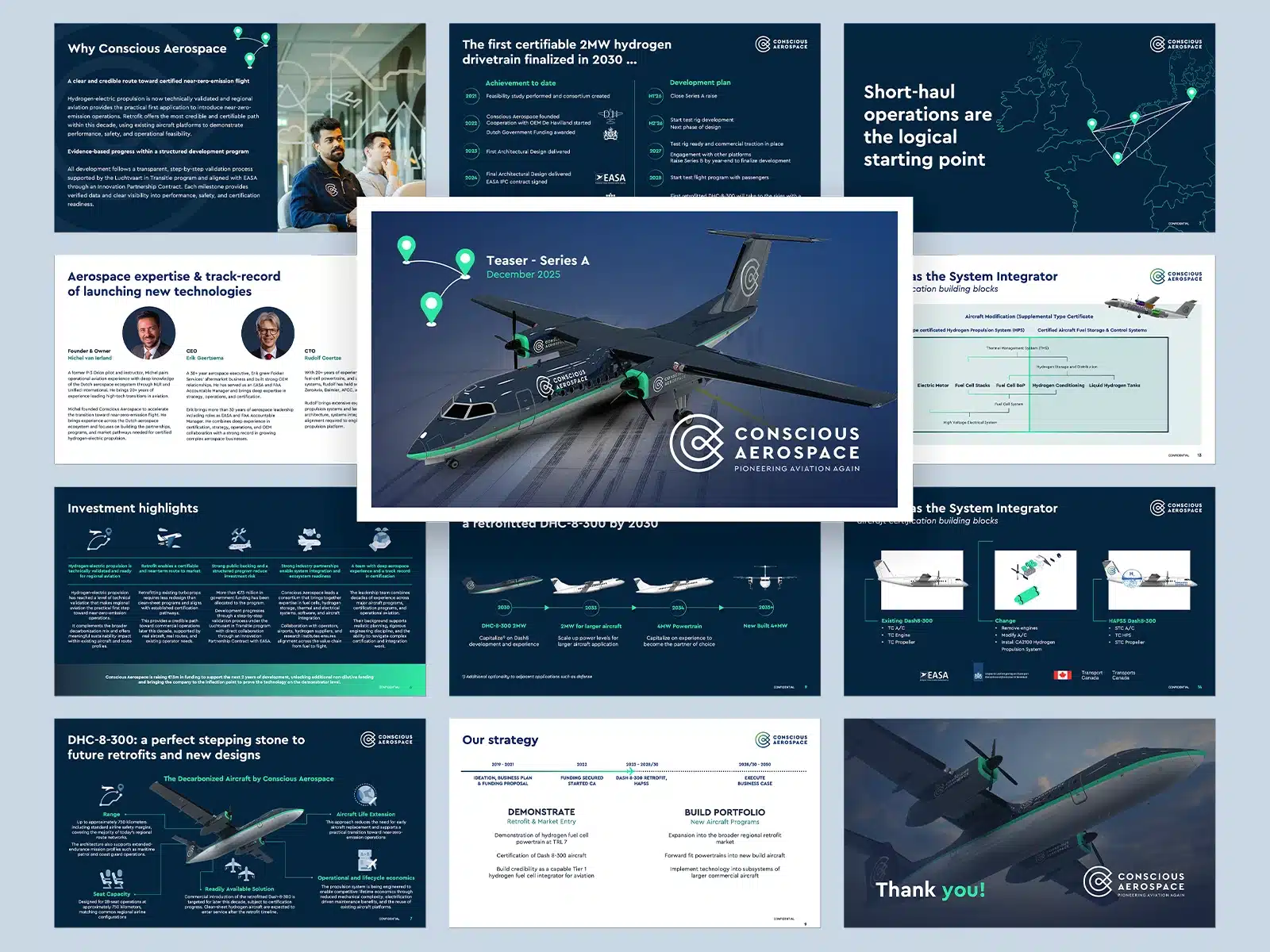 Conscious Aerospace overview Powerpoint